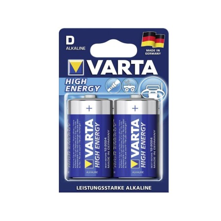 VARTA BATTERIE ALKALINE VARTA HIGH ENERGY - TORCIA D (CONF. 10 X 2 PZ.)