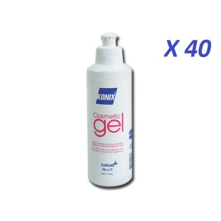 KONIX GEL COSMETICO PER PER LASER E CAVITAZIONE - FLACONE DA 250 ML - (CONF. 40 PZ.)