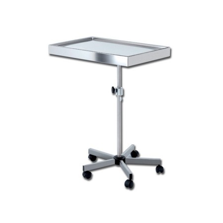 GIMA CARRELLO SERVITORE MAYO - CON CARRELLO A 5 RAZZE REGOLABILE - 68X46 - SPEDIZIONE GRATUITA