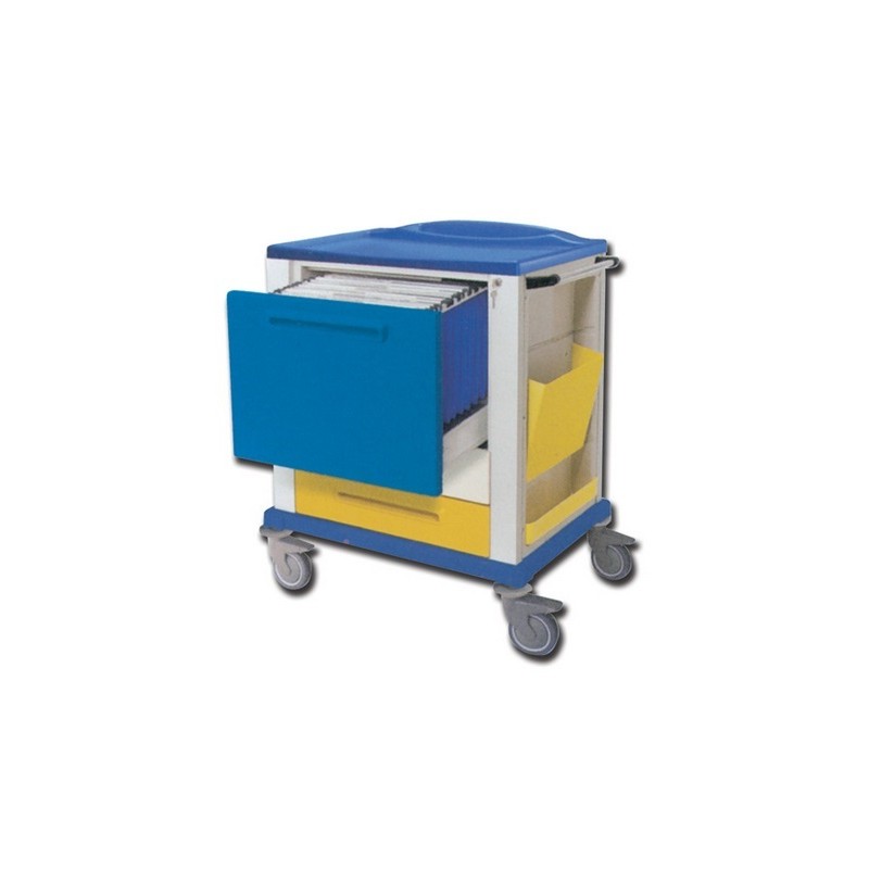 GIMA CARRELLO PORTA CARTELLE - 820X640X1000