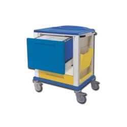 GIMA CARRELLO PORTA CARTELLE - 820X640X1000