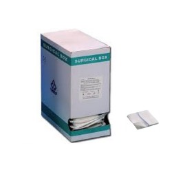 LUXOR NET COMPRESSA DI GARZA PIEGATA STERILE - 10 X 10 CM X-RAY - (DISPENSER DA 150 PZ.)