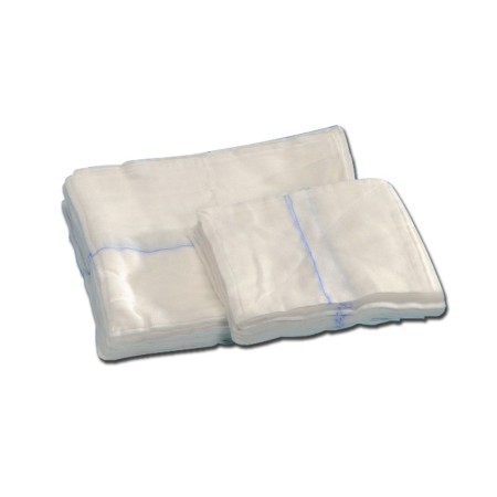 GIMA GARZA LAPARATOMICA 4 FILI  - MISURE DIVERSE - (CONF. 600 PZ.)