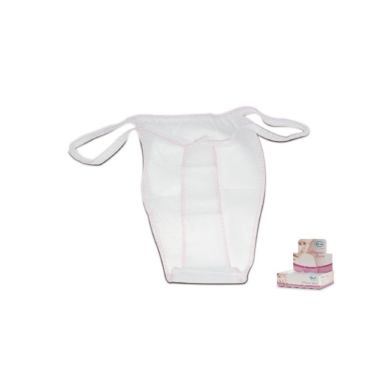 RO.IAL. PERIZOMA MONOUSO DONNA IN TNT - IN ESPOSITORE - (CONF. 100 PZ.)