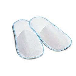 RO.IAL. CIABATTE CHIUSE MONOUSO IN TNT - (CONF. 100 PZ.)