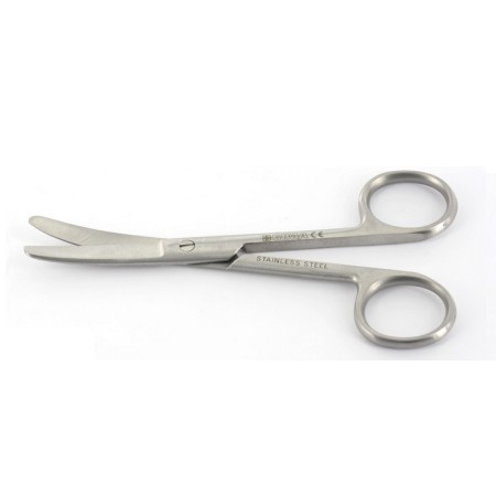 GIMA FORBICI CURVE - PUNTE SMUSSE - (MIS. 11,5-14,5-16-18-20 CM)