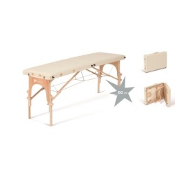 MORETTI LETTINO PIEGHEVOLE PER TRATTAMENTI A 2 SEZIONI  REGOLABILE IN ALTEZZA - CON FORO FACCIALE - 120KG - POLARIS