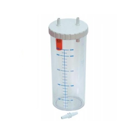 CA-MI VASO CHIRURGICO 2LT AUTOCLAVABILE PER ASPIRATORI NEW ASKIR, NEW ASPIRET E NEW HOSPIVAC