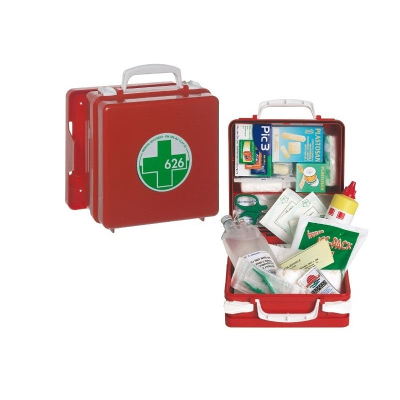 PSV CASSETTA PRONTO SOCCORSO PREMIER  - ALLEGATO 2 MAGGIORATO - COMPLETO - (MENO DI 3 DIPENDENTI)