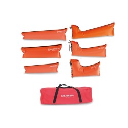 MORETTI KIT 6 STECCOBENDE GONFIABILI IN VINILE SPALMATO NYLON + BORSA PER IL TRASPORTO