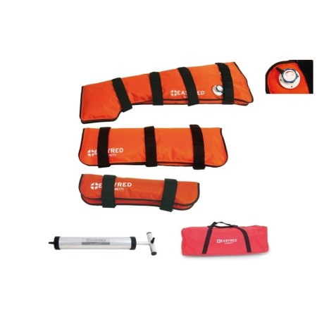 MORETTI KIT 3 STECCOBENDE A DEPRESSIONE + BORSA PER IL TRASPORTO + POMPA PICCOLA