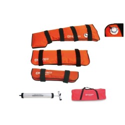 MORETTI KIT 3 STECCOBENDE A DEPRESSIONE + BORSA PER IL TRASPORTO + POMPA PICCOLA