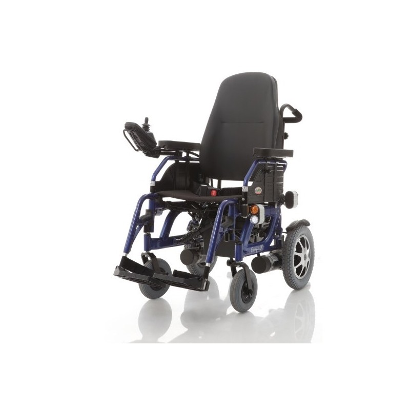 MORETTI CARROZZINA ELETTRICA MODELLO ESCAPE LX - CON LUCI - DIM. SEDUTA 46 CM.