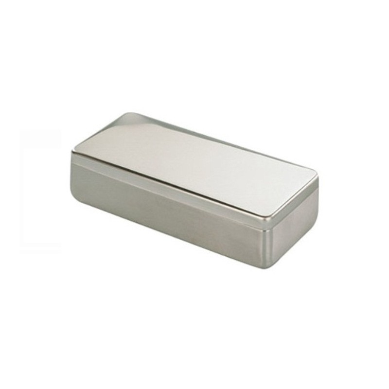 MORETTI SCATOLA LISCIA PER STERILIZZAZIONE STRUMENTI - IN ACCIAIO INOX 10/18
