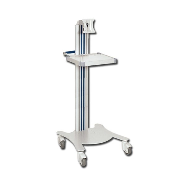 WEIKO CARRELLO AD UN RIPIANO E SUPPORTO MONITOR SUPER EASY - (H47CM - 1 RIPIANO DA 32X26CM)