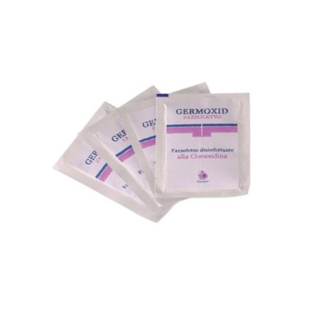 GERMO SALVIETTINE DISINFETTANTI ALLA CLOREXIDINA GERMOXID - BUSTINA SINGOLA