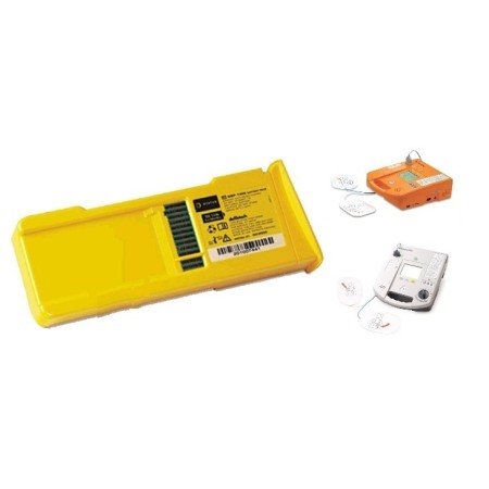 CU MEDICAL SYSTEMS BATTERIA RICARICABILE A 2 PIN PER DEFIBRILLATORI CU-ER1, CU-ER2, CU-ER3 NUOVI MODELLI