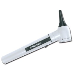 RIESTER OTOSCOPIO E-SCOPE A FIBRA OTTICA - LED 3,7V - BIANCO - IN VALIGIETTA RIGIDA