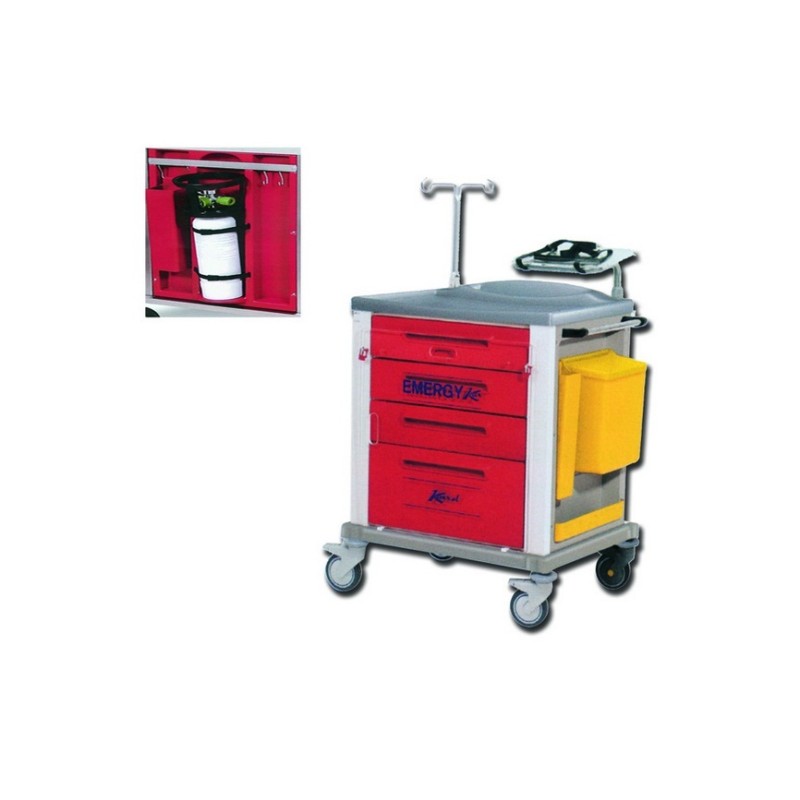 GIMA CARRELLO EMERGENZA STANDARD - 82X64X100
