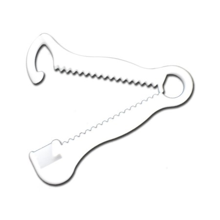 GIMA PINZETTA OMBELICALE X-SAFE - (CONF. 500 PZ.)