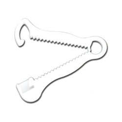 GIMA PINZETTA OMBELICALE X-SAFE - (CONF. 500 PZ.)