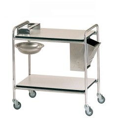 MORETTI CARRELLO ATTREZZATO A DUE PIANI - CM90X60X80H