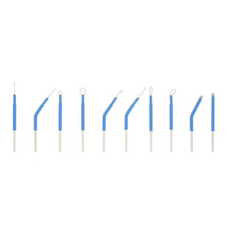 GIMA SET DI 10 ELETTRODI AUTOCLAVABILI - LUNGHEZZA 5CM