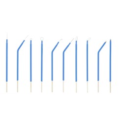 GIMA SET DI 10 ELETTRODI AUTOCLAVABILI - LUNGHEZZA 10CM