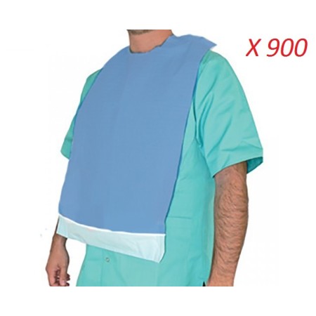 GARDENING BAVAGLIO MONOUSO IN POLIETILENE E CARTA - CON TASCA - (CONF. 900 PZ)