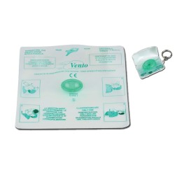 VENTO AIRWAYS - MASCHERINA PER RIANIMAZIONE MONOUSO - CON PORTACHIAVI