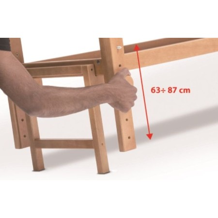 MORETTI SUPPLEMENTO PER MODIFICA ALTEZZA LETTINI IN LEGNO FINO A 10CM