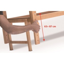 MORETTI SUPPLEMENTO PER MODIFICA ALTEZZA LETTINI IN LEGNO FINO A 10CM