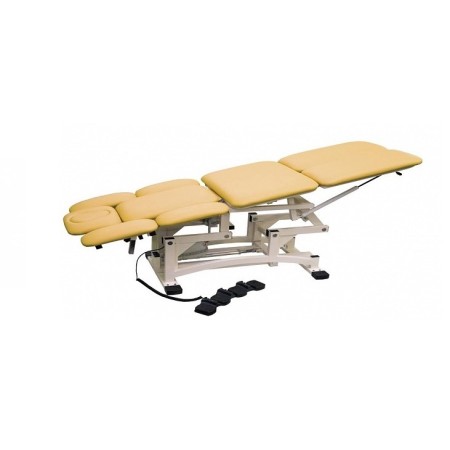 FISIOTECH LETTINO ELETTRICO PER TRATTAMENTI MULTIFUNZIONALE TRITONE - A NOVE SEGMENTI CON TRENDELENBURG