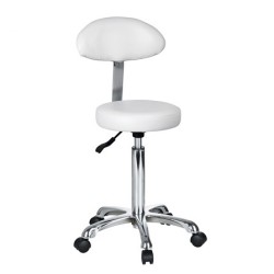 WEELKO SGABELLO CON SCHIENALE - ALTEZZA REGOLABILE - 3 COLORI (FAST PIU)