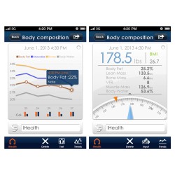 iHEALTH BILANCIA WIRELESS iHEALTH HS5 9 PARAMETRI