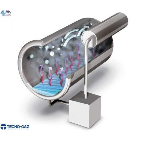 TECNO-GAZ AUTOCLAVE A VAPORE HYDRA EVO NEW CLASSE N 15LT CON STAMPANTE