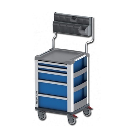 COMPACT KART CARRELLO MULTIFUNZIONE PER EMERGENZA - BLU