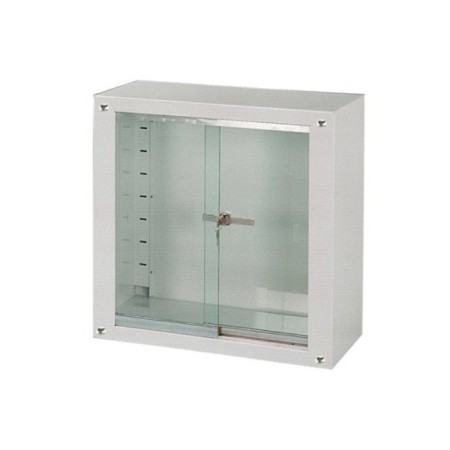 MORETTI ARMADIO PENSILE CON DUE ANTE SCORREVOLI IN VETRO