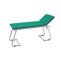 GIMA LETTINO DA VISITA MEDICA IN ACCIAIO VERNICIATO VERDE O GRIGIO ...