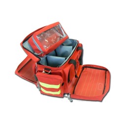 GIMA BORSA PER EMERGENZA - MODELLO SMART - PICCOLA - CORDURA - ROSSA