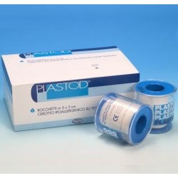 PLASTOD CEROTTI A ROCCHETTO 9,14MT X 2,5CM- IPOALLERGENICO IN TNT - (CONF. 12 PZ.)