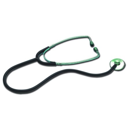 ERKA STETOSCOPIO ERKAPHON PIATTO IN ALLUMINIO - CROMATO NERO