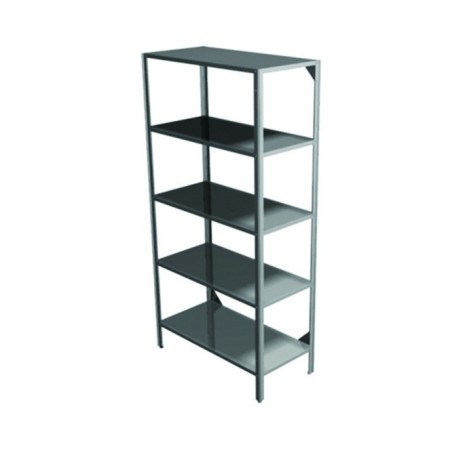 GIMA SCAFFALATURA INOX 5 RIPIANI