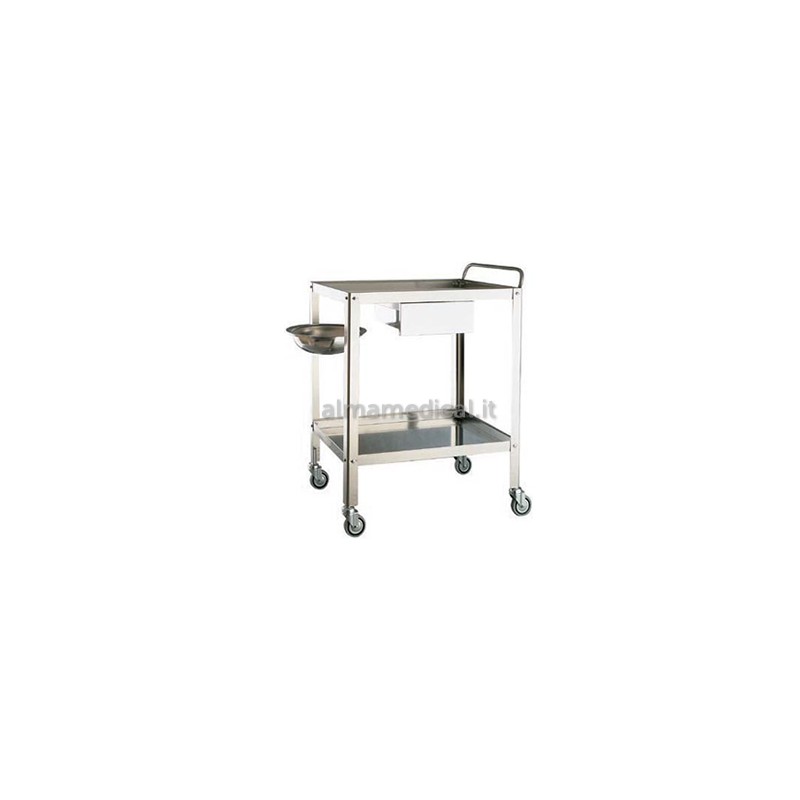 MORETTI CARRELLO MEDICAZIONE 1 CASSETTO 70X50X85