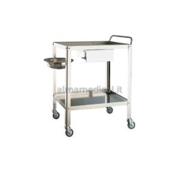 MORETTI CARRELLO MEDICAZIONE 1 CASSETTO 70X50X85