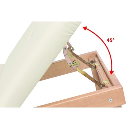 MORETTI LETTINO IN LEGNO PER TRATTAMENTI, MASSAGGI E VISITA CON FORO FACCIALE - DENEB - 200KG