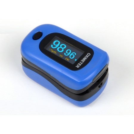 GIMA SATURIMETRO A DITO OXY-4 AZZURRO