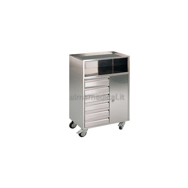 MORETTI CARRELLO ANESTESIA 60X40X110