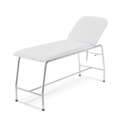 MORETTI LETTINO DA VISITA MEDICA CROMATO - NUOVO LYBRA 180KG - (BIA...