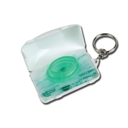 VENTO AIRWAYS - MASCHERINA PER RIANIMAZIONE MONOUSO - CON PORTACHIAVI